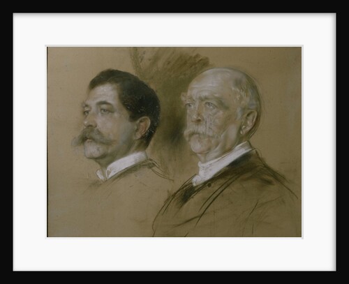 Otto von Bismarck and his Son Herbert, State Secretary of the Foreign Office from 1860-90, 1892 by Franz Seraph von Lenbach
