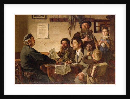 Tavern Scene, 1877 by Ernest Henseler