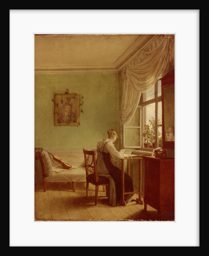 Woman Embroidering, 1812 by Georg Friedrich Kersting