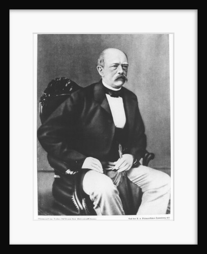 Bismarck in 1870 before the Declaration of War by School German