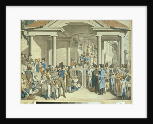 Health Community at the Karlsbader Fountain, 1810 by Georg Emanuel Opitz