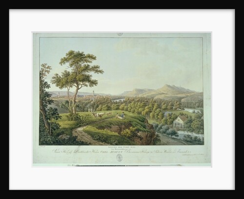 View of Jena from Rasenhuehlberg, c.1810 by Joseph Roux