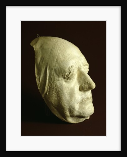 Goethe's Mask, 1807 by Ludwig Weisser
