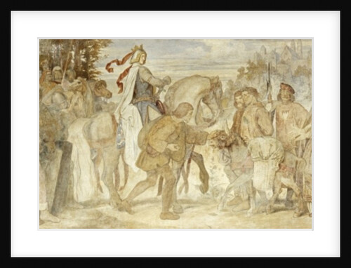 I am searching for my Donkey, Wartburg Castle, c.1854/55 by Moritz Ludwig von Schwind