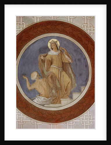 St. Elisabeth giving her Coat to a Beggar, c.1855 by Moritz Ludwig von Schwind