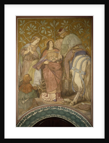 The Rose Miracle, c.1855 by Moritz Ludwig von Schwind