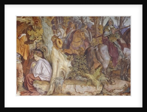 The legend of Frederick the Peaceable's Taufritt, 1854 by Moritz Ludwig von Schwind