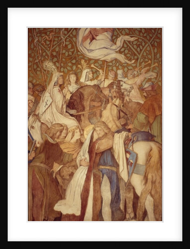 Fresco, Elisabeth-Galerie, Wartburg Castle, c.1845-55 by Moritz Ludwig von Schwind