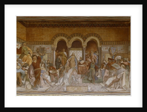 Der Saengerkrieg, c.1854-55 by Moritz Ludwig von Schwind