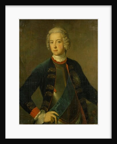 Crown Prince Frederick II, 1728 by Antoine Pesne
