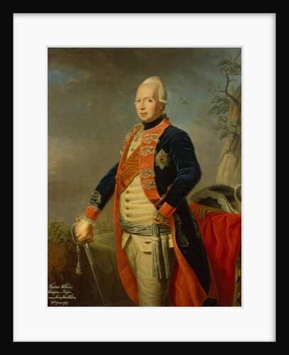Frederick William II of Prussia, c.1770 by Johann Jacob Tischbein