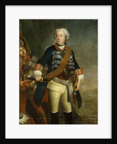 Frederick II as King by Antoine (attr. to) Pesne