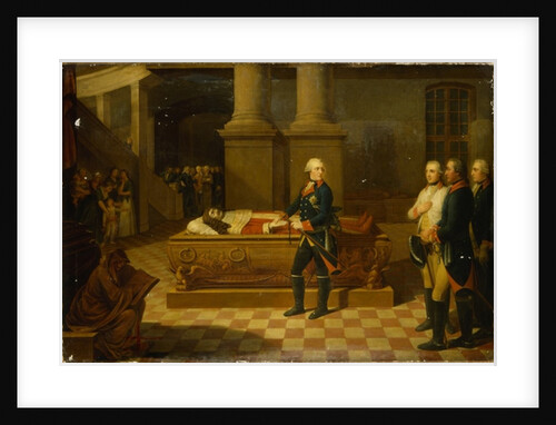Frederick II in the Elector's Crypt by German School