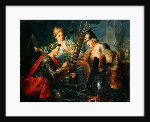 Frederick the Great creating the League of Princes by Christian Bernhard Rode