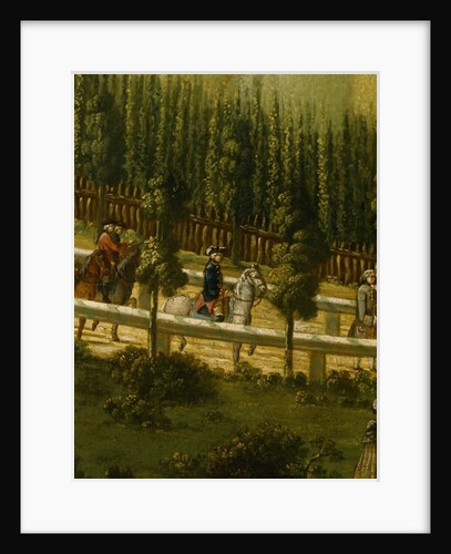 Frederick the Great on Horseback in the Maulbeerallee near Sanssouci, 1770 by German School