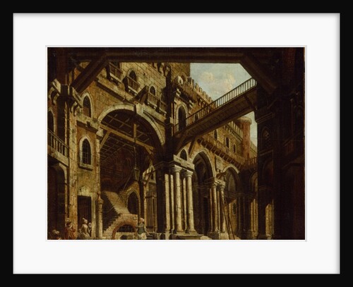 Stage Design for Act III of the Opera 'Montezuma', 1755 by Karl Friedrich Fechhelm