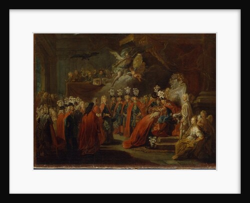 Founding of the Order of the Black Eagle by Antoine Pesne