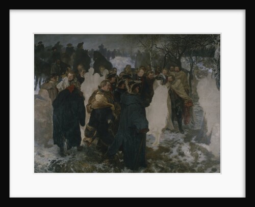 Speech before the Battle of Leuthen, 1858 by Adolph Friedrich Erdmann von Menzel