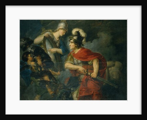 Minerva Showing her Envy in the Polished Shield by Christian Bernhard Rode