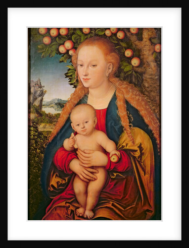 The Virgin and Child under an Apple Tree by Lucas the Elder Cranach