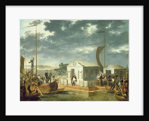 Treaty of Tilsitz, 1807 by Adolphe Roehn