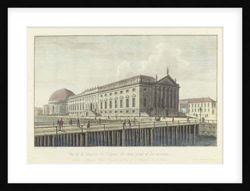 The Opera House, Berlin by Johann Georg Rosenberg