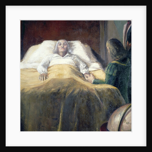 Columbus on his Death Bed by Anonymous