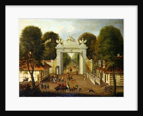 Sentry at the Jaegertor, Potsdam, c.1735 by Dismar Degen