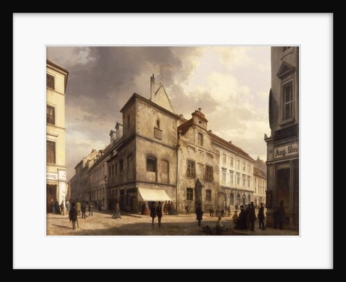 Old Berlin City Hall, 1867 by Carl Georg Anton Graeb