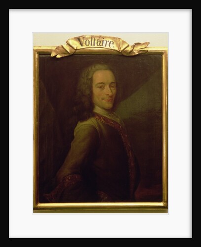 Portrait of Voltaire by French School
