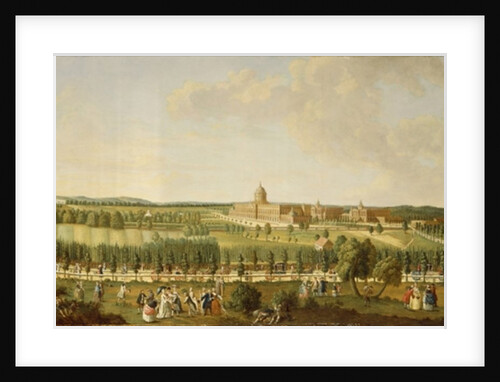 View of the New Palace by School German