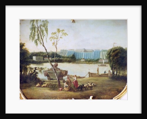 Construction of the terraces at Schloss Sanssouci, 1747 by Carl Sylva Dubois