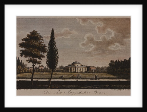 The Veterinary School, Berlin, 1795 by F.A. Calau