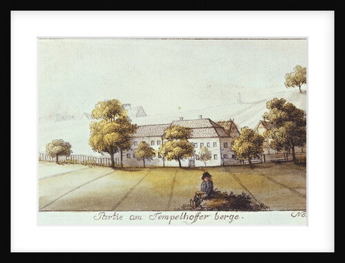 Plot at the Tempelhof Mountain, Berlin by School German