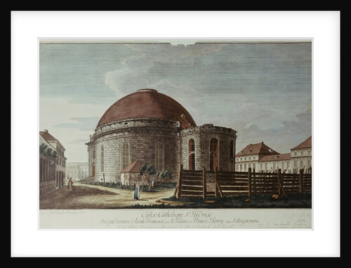 St. Hedwig, Cathedral, Berlin by Johann Carl Wilhelm Rosenberg