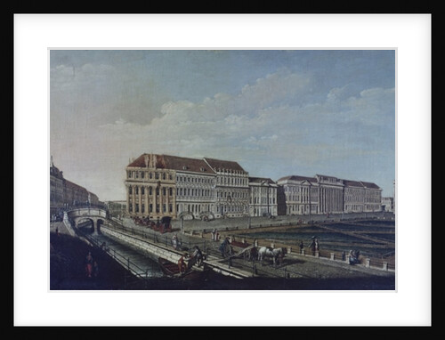 The Post Office in Potsdam, 1784 by Johann Friedrich Meyer