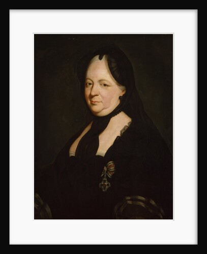 Maria Theresa in mourning by Joseph (after) Ducreux