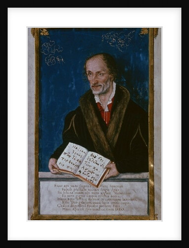 Portrait of Philipp Melanchthon by Lucas the Younger Cranach