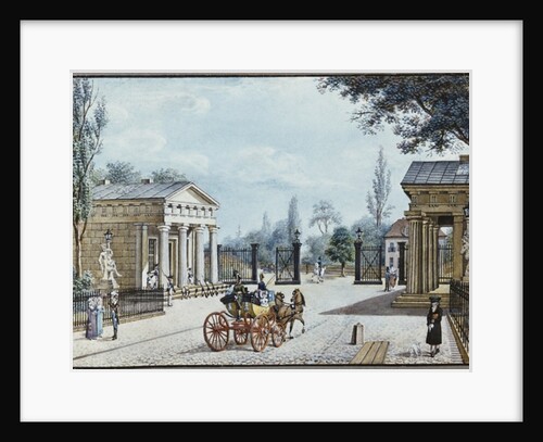 The Leipzig Gate, Berlin by F.A. Calau