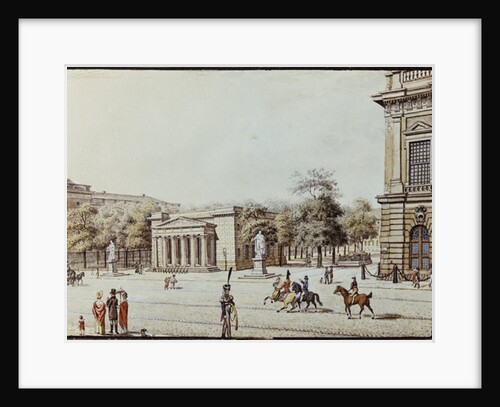 The new Watch House, next to the Armoury, Berlin by F.A. Calau