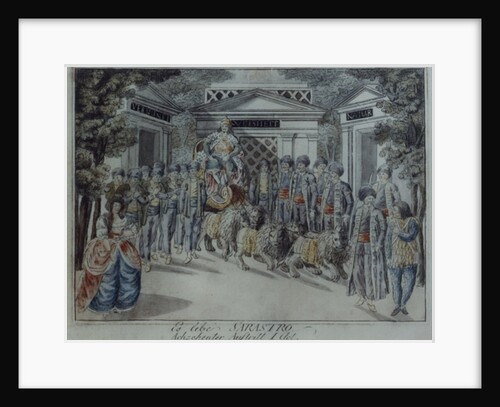 Scene from 'The Magic Flute' by Wolfgang Amadeus Mozart by School German