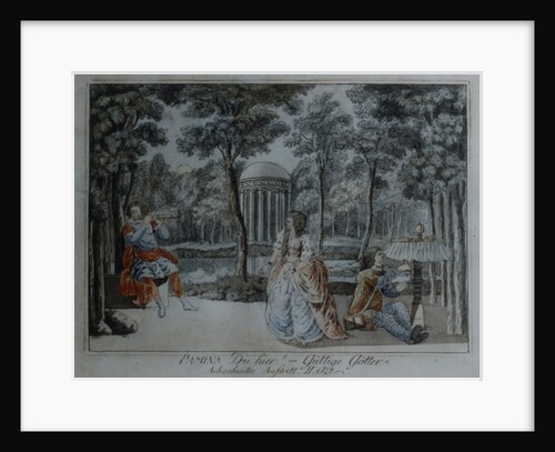 Scene from 'The Magic Flute' by Wolfgang Amadeus Mozart by School German