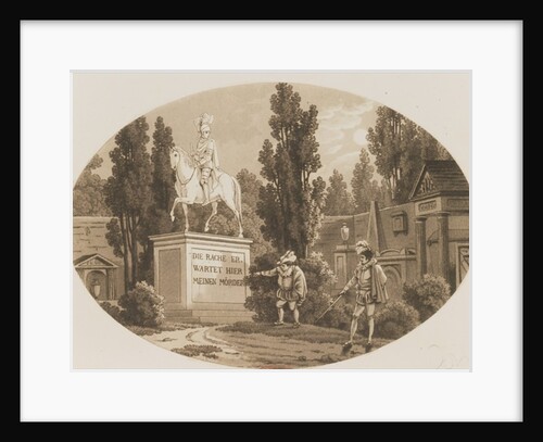 Scene from 'Don Giovanni' by Wolfgang Amadeus Mozart by School German