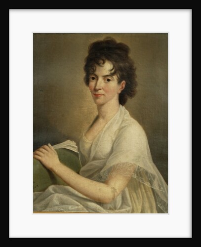 Portrait of the widowed Constanze Mozart, 1802 by Hans Hansen