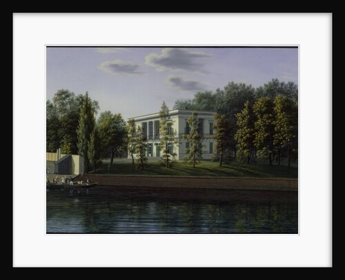 The new pavilion in the gardens of Charlottenburg Palace, c.1824-25 by Johann Wilhelm Gottfried Barth