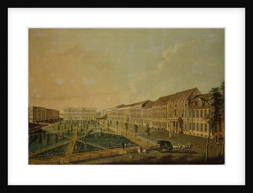 View of Wilhelmsplatz from the south, 1773 by Johann Friedrich Meyer