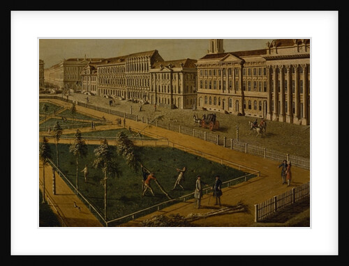 View of Wilhelmsplatz from the north, 1773 by Johann Friedrich Meyer