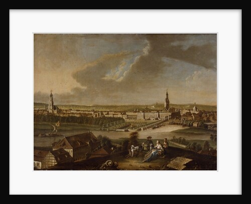 View over Potsdam from Brauhausberg, 1772 by Johann Friedrich Meyer