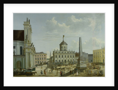 View of the Town Hall, 1772 by Carl Christian Baron