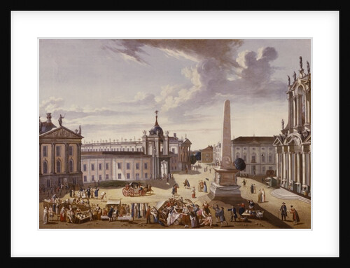 View of the Town Hall, 1772 by Carl Christian Baron